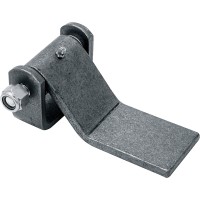 Steel Hinge with Grease Fitting — 6 in.