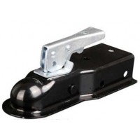 2"x3" 5000lbs Quick-Locking Straight Tongue Trailer Hitch Ball Coupler