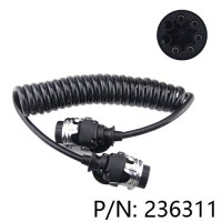 Trailer spring cable assembly ABS/EBS 24v 5Pin/7pin/15pin