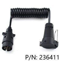 Trailer spring cable assembly 13pin to 7pin adapter