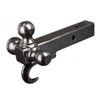 Triple Ball Mount With Hook