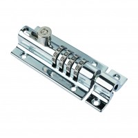 4-Dial Sliding Bolt Gate Lock 