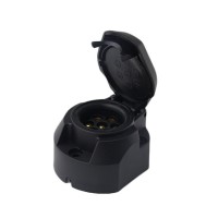 7P 12V European Trailer Socket PA66 Copper pin