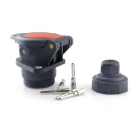 Heavy duty ABS 5pin 24V trailer socket ISO7638