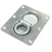 125 x 150mm Recessed Pan Fitting  Bolt-On  Mount D-Ring 