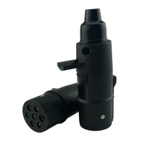 Heavy duty trailer Plug 7 Pin 24V IS01185 N type