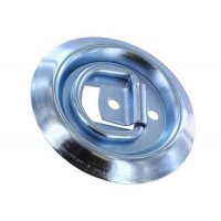 Dia 102mm Round Recessed Pan Fitting Surface Mount Tiedowns D Rope Ring  Medium-duty Rectangle,1200lbs