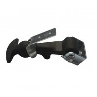 Rubber Toggle Latch 122mm x 60mm Front Mount Flexible T Handle Pull Draw Latch Catch Hold-Down 
