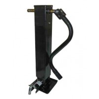 12000Lbs Heavy Duty Sidewind Square Tube Drop Leg Trailer Jacks,12.5" Travel
