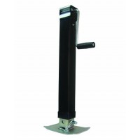 5000Lbs Heavy Duty Sidewind Square Tube Drop Leg Trailer Jacks,15" Travel