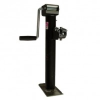 2000Lbs Pipe Mount Jack Sidewind Marine Swivel Trailer Jack,15" Travel