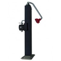 Square Tube Drop Leg Trailer Jacks Topwind 15" Travel, 5000 Lbs