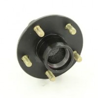Trailer Idler Hub Assembly for 2K Axles  5 on 4-1/2 Inch-8" to 12" Wheels  Bearing: L44643