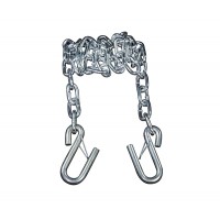 Trailer Safety Chain With 2 Latch “S” Hooks