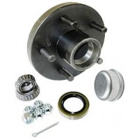 Trailer Wheel Hub Kit for 3500Lbs Axle  5 on 5 Inch  L68149/L44649 Bearing