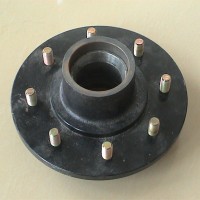 Trailer Wheel Hub Kit for 7,000Lbs Axle  8 on 6-1/2 Inch  25580/14125A Bearing