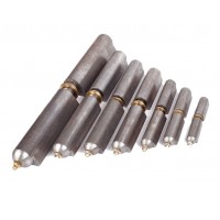 Weld-On Bullet Hinge With Grease Fitting