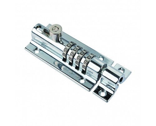 4-Dial Sliding Bolt Gate Lock 