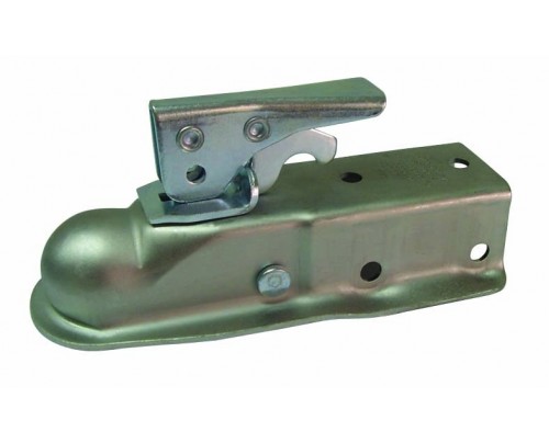 1-7/8"x2" 2000lbs Quick-Locking Trailer Straight Tongue Coupler,1-7/8" Ball size 