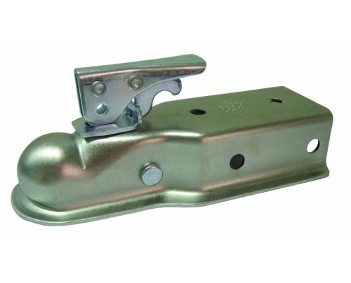 2"x3" 3500Lbs Quick-Locking Trailer Straight Tongue Hitch Ball Coupler