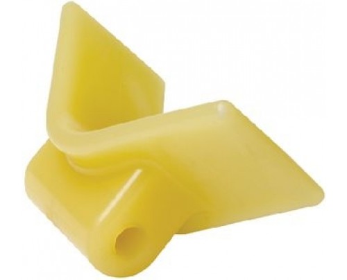 Y Shaped Polyurethane Bow Stop Y-Stop w/ 3" Base, Fits 1/2" 12mm Hardware  
