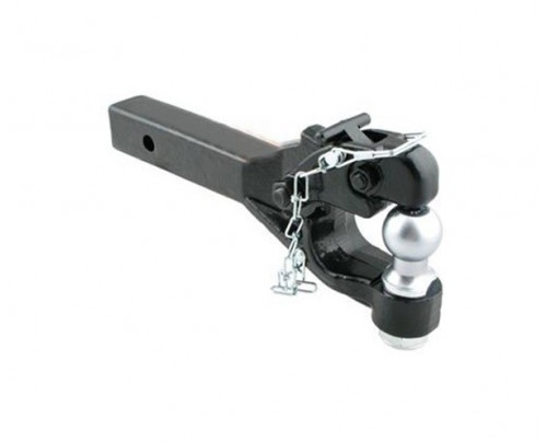 Receiver Mount Pintle Hook with 2 5/16 inch Ball