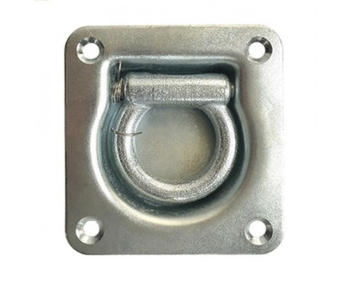 96 x 102mm Recessed Pan Fitting  Bolt-On  Mount D-Ring 