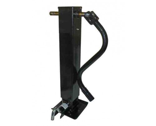 12000Lbs Heavy Duty Sidewind Square Tube Drop Leg Trailer Jacks,12.5" Travel