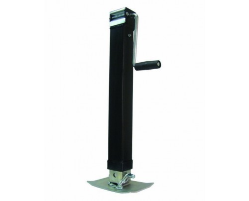 5000Lbs Heavy Duty Sidewind Square Tube Drop Leg Trailer Jacks,15" Travel