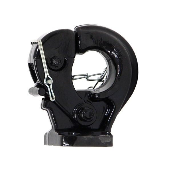 Curt 48205 Forged Pintle Hook - 5-Ton (10,000 Lb) Gross Trailer Weight Capacity, Fits 2.5"-3" Lunette Rings