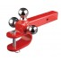 Triple Ball Mount With U,Solid shank